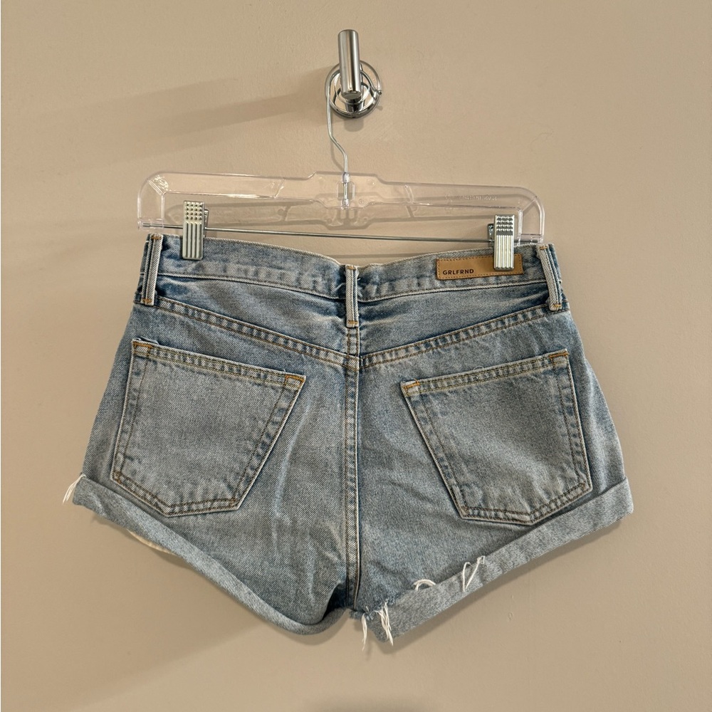 grlfrnd denim shorts
